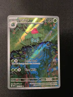 Ivysaur SIR (167/165 Scarlet & Violet Pokemon 151) - Holo Near Mint - Image 1