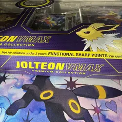 Jolteon VMAX Premium Collection Box Factory Sealed Pokemon Card TCG - Image 3