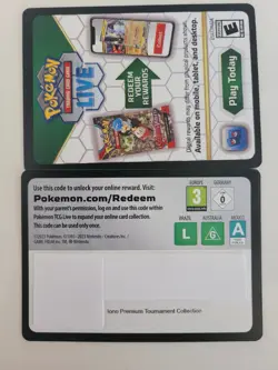 Iono Premium Tournament Collection pokemon tcg - ONLINE CODE - Ebay Messaged - Image 1