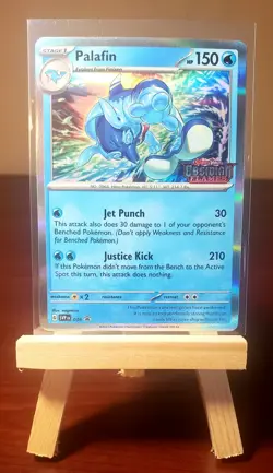 🐬 Pokemon TCG 🐬 Palafin 036 (Prerelease) SVP: Scarlet & Violet Promo NM - Image 1