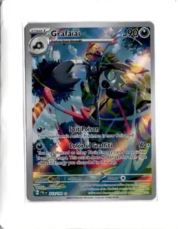Pokemon TCG Grafaiai - Illustration Rare SV02: Paldea Evolved 223/193 - Image 1