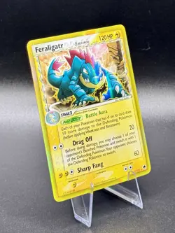 Feraligatr Delta Species 2/101 Rare Holo Pokemon EX Dragon Frontiers LP/MP - Image 1