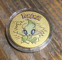 Pokemon Celebi Gold Collectible Coin - Image 1