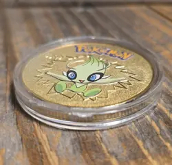 Pokemon Celebi Gold Collectible Coin - Image 2