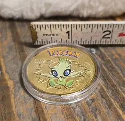 Pokemon Celebi Gold Collectible Coin - Image 4