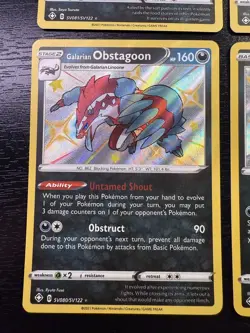 Pokemon TCG Shining Fates Baby Shiny Dark Type Lot of 6 - NM - Image 2