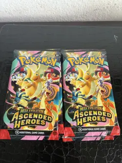 Pokemon Ascended Heroes Booster Pack Lot of 14 - Image 1