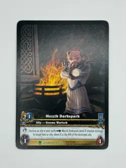 World of Warcraft TCG Azeroth 207/361 Extended Art Mezzik Darkspark - Image 1