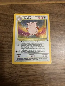 Pokemon TCG Clefable Base Set 2 Holo Unlimited Rare Card 5/130 LP Condition - Image 2