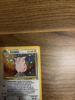 Pokemon TCG Clefable Base Set 2 Holo Unlimited Rare Card 5/130 LP Condition - Image 4