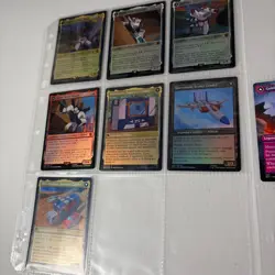 Magic The Gathering Transformers Brothers War 23 Card Lot w/ Foil Mythic Rares - Image 5
