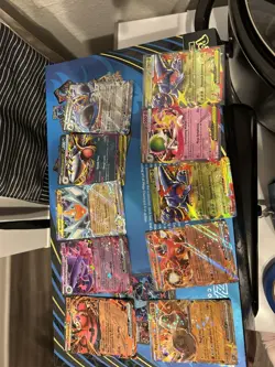 Pokemon TCG Lot Of 10 cards EX Double Rare Near Mint Mega - Image 2