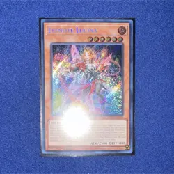Yu-Gi-Oh! Elfnote Lucina 1st Edition Holo Spellcaster Effect Card English - Image 1