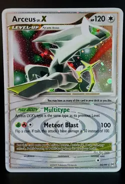 Arceus LV.X - Pokemon TCG Holo Rare Card Platinum Arceus 95/99 VLP-NM - Image 1