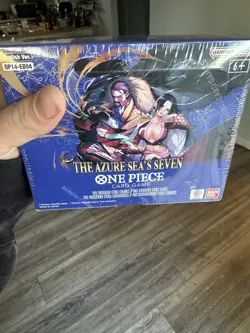 Bandai One Piece Card Game The Azure Sea's Seven Booster Box English OP14-EB04 - Image 1