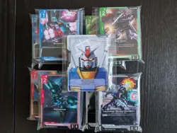 Gundam Card Game - GD01 NewType Rising - Playset of UC / C & Tokens - Image 1