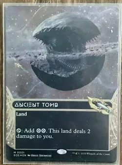 Ancient Tomb (0001) (Borderless) Edge of Eternities: Stellar Sights Foil - Image 1