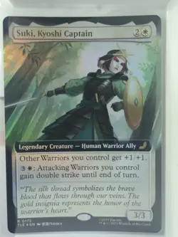 Suki, Kyoshi Captain (Extended Art) Foil 175 Avatar The Last Airbender - Image 1