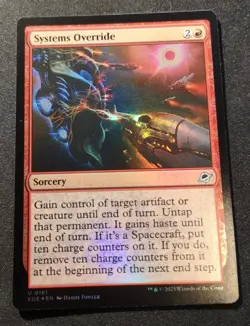Systems Override - Foil - EOE - MTG - EN - NM - 0161 - Image 1