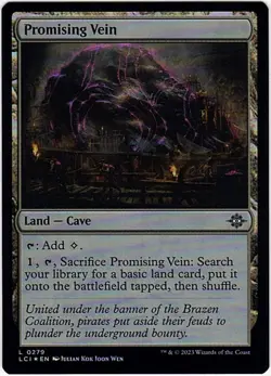MTG Lost Caverns of Ixalan Promising Vein Foil (Common) - Image 2
