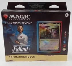 MTG Fallout Commander Deck Science! New Sealed Damaged Box - Image 1