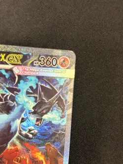 Mega Charizard X ex 125/094 Me02: Phantasmal Flames Holo Pokemon Card - Image 5