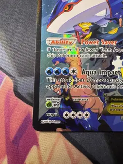 Pokemon TCG Team Aqua's Kyogre EX Double Crisis 6/34 - Image 5
