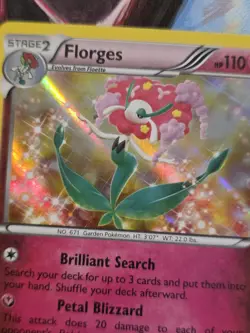 Florges 66/106 XY Flashfire Holo Rare Pokemon Card - Image 2
