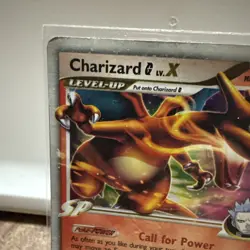 Charizard G Lv. X Black Star Promo Holo DP45 2009 Pokemon TCG Card HP, RAW - Image 2