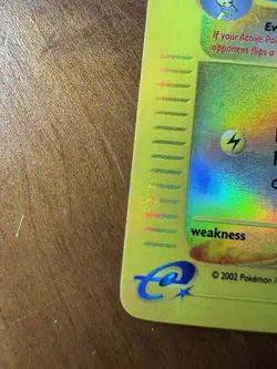 Pokemon Pichu Expedition Base Set Rare 58/165 30 HP English TCG Card 2002 - Image 4