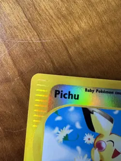 Pokemon Pichu Expedition Base Set Rare 58/165 30 HP English TCG Card 2002 - Image 5