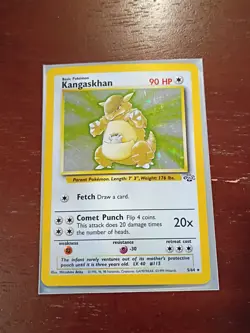 Pokemon Kangaskhan Jungle 5/64 Holo (MP) - Image 1