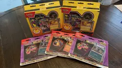 Pokemon Ascended Heroes Tech Sticker Collection x3 + Celebrate 30 Years In Hand! - Image 1