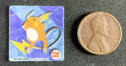 Raichu Pokemon TCG #026 Nintendo GB Micro Card Japanese - Image 1