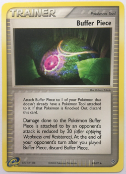 POKEMON BUFFER PIECE 83/97 EX DRAGON UNCOMMON NEAR MINT - Image 1