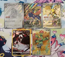 Pokemon Illustration Rare Lot Of 5 NM - Image 1