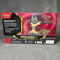 BRAND NEW-Pokemon TCG Mega Lucario ex Premium Figure Collection Box-LOT OF 2 - Image 2