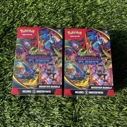 Phantasmal Flames UPC x4 Pokemon Center ETB x2 Booster Box, Booster Bundle x2 - Image 5