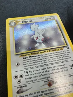 Togetic Holo Neo Genesis #16 Vintage Pokemon TCG NM - Image 3