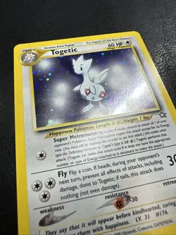 Togetic Holo Neo Genesis #16 Vintage Pokemon TCG NM - Image 5