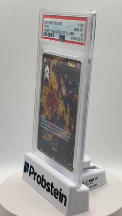 2025 One Piece EN Store Treasure Cup Champ #120 Sabo PSA 10 GEM MINT POP 12 - Image 2
