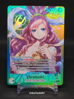 One Piece CCG Charlotte Shirahoshi 022 Alternate Art A Fist of Divine Speed OP11 - Image 1