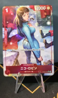 Nico Robin Full Art Foil OP05-010 UC OPTCG Japanese NM - Image 1