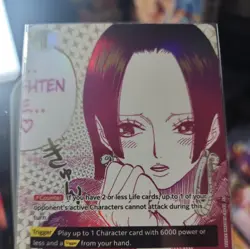 One Piece Op-14 Boa Handcock You’ll Frighten Me Alt Art Mint Condition OP14 - Image 2