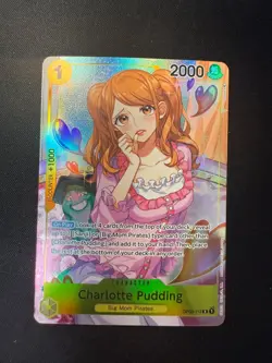 Charlotte Pudding - OP03-112 - Alt Art- Alternate - One Piece TCG English - Image 1