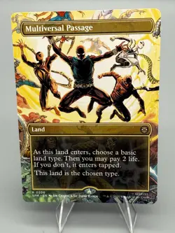 Multiversal Passage (Borderless) R Marvel's Spider-Man 206 MTG - Image 1