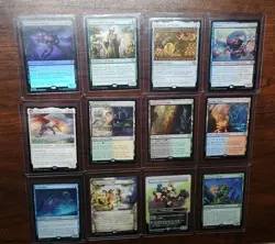 12 Lorwyn Eclipsed! MtG Mythic & Rare- ECL & SPG , Shock Land, Fable Frame, Foil - Image 2