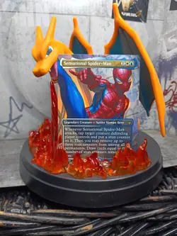 Magic The Gathering Sensational Spider-Man 0025 Regular (Borderless) Spider-Man - Image 1