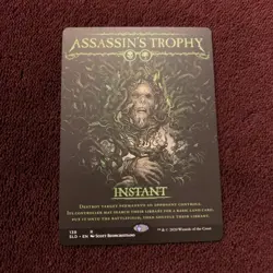 Assassin's Trophy Secret Lair Drop Regular NM Unplayed Magic The Gathering Card - Image 1