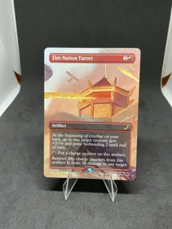 Fire Nation Turret (Borderless) Avatar: The Last Airbender MTG 0064 REGULAR - Image 1